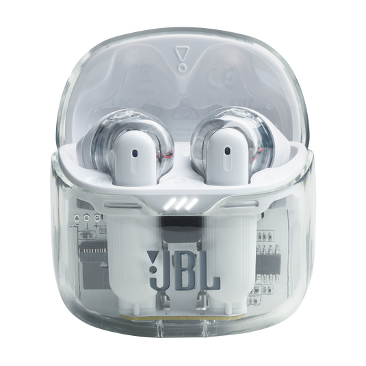 JBL Tune Flex Ghost Edition - White Ghost - True wireless Noise Cancelling earbuds - Detailshot 1 image number null